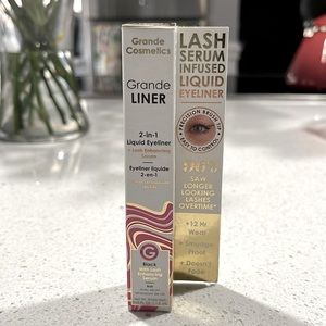 Grande Liner 2-in-1 Liquid Eyeliner Black. NEW in Box. Never used.